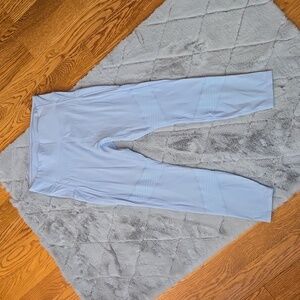 Fabletics Motion 365 Blue Leggings, Women's Medium or Large